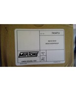 (NEW) Mirtone 74347U Back Box Weatherproof Red - $11.78 CAD