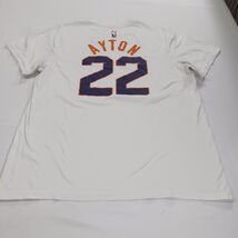 The Nike Tee NBA Deandre Ayton #22 Phoenix Suns Men's White T-Shirt Size XL image 2