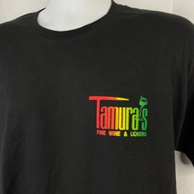 Tamuras Fine Wine Liquors Fish Always Fresh T-Shirt Large Mens Maui Oahu... - £23.02 GBP