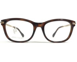 Jimmy Choo Gafas Monturas JC248 OCY Carey Marrón Oro Ojo de Gato 53-18-145 - £52.03 GBP