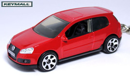 KEY CHAIN RED VW GOLF GTi VOLKSWAGEN PORTE CLE LLAVERO БРЕЛОК SCHLÜSSELAN - £30.80 GBP