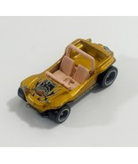 Vintage 2002 Hot Wheels Meyers Manx Gold W/Gold Interior Jeep Diecast Loose - $83.71 MXN