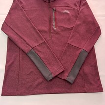 The North Face CUG0 Men's Red 1/2 Zip Long Sleeve Pullover Sweatshirt Size Large image 12