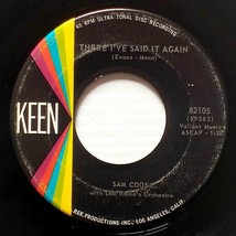 Sam Cooke - There, I&#39;ve Said It Again / One Hour Ahead Of The Posse [7&quot; 45 rpm] - £2.67 GBP