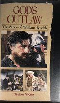 God’s Outlaw: The Story Of William Tyndale(Vhs 1988)TESTED-RARE VINTAGE-SHIPN24H - £149.38 GBP