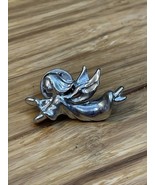Vintage Unbranded Silver Tone Angel Lapel Hat Pin Christmas Holiday Xmas... - $20.84 CAD