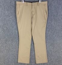 Volcom Pants Men&#39;s 40x32 Chino Beige Cotton Blend Adults Slash Pockets - $347.10 MXN
