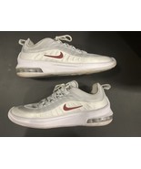 Nike Air Max Axis White Metallic Platinum Womens Shoes Size 9.5  - £19.76 GBP