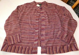 Lane Bryant Women&#39;s Ladies Long Sleeve Cardigan Sweater Multicolored NWT - £22.62 GBP
