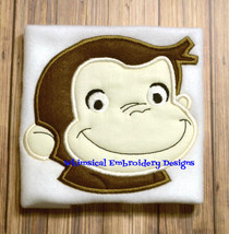 Curious George Applique Machine Embroidery Design - £3.19 GBP