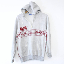 Vintage Avia Brand Hooded Sweatshirt Medium - £53.41 GBP
