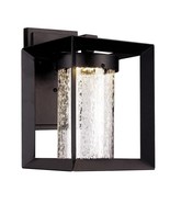 Trans Globe Lighting Taylor 11.75&quot; Black LED Wall Light Fixture w/ Seede... - $657.81 MXN