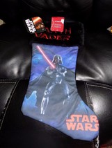 Disney Star Wars Darth Vader Christmas Stocking 18&quot; NEW - £15.41 GBP