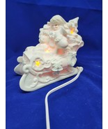 KIRKLANDS Cedar Creek Collection &quot;Christmas Sleigh&quot; Table Top Night Light - €12,11 EUR