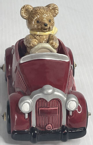 Primary image for Otagiri - Bear out for a Drive -  Music Box - "Zip-a-dee-doo-dah" DISNEY Japan