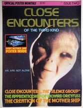 Close Encounters Of The Third Kind Official Poster Magazine #2 (1978) Vg+ - £11.86 GBP