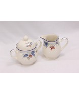 Noritake Keltcraft Greens Farm Creamer and Sugar Bowl w/ Lid 9228 - $17.63