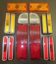 Chevrolet Truck C10 Set 10pcs Tail Light Front Side Markers  67 68 69 70 71 - £182.22 GBP