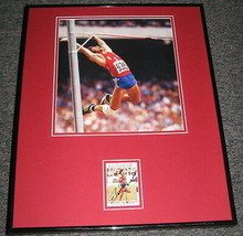 Caitlyn Bruce Jenner 1976 Olympics Signed Framed 16x20 Photo Display - £118.69 GBP