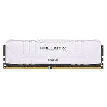 Crucial Ballistix 8GB DDR4 2666MHz Desktop computer Memory (White) - $47.00