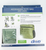 Drive Medical Universal Mobility Accessory Tote Bag Green 12 x 4 x12 Eas... - $28.01