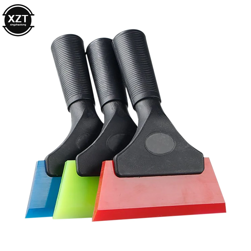 Universal Rubber Blade Handle Squeegee Car Tools Window Glass Water Wiper Ice - £12.37 GBP