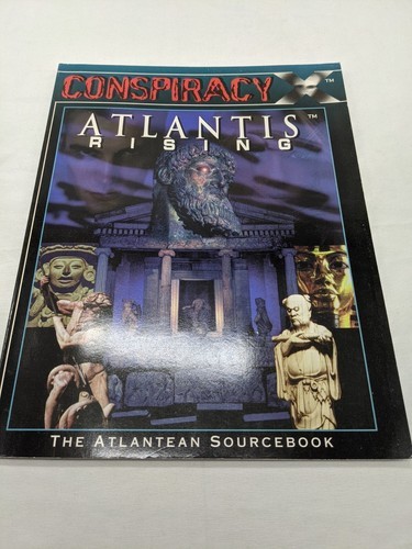 Conspiracy X Atlantis Rising The Atlantean RPG Sourcebook - $14.26 Conspiracy X Atlantis Rising The Atlantean RPG Sourcebook - $14.26