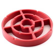 Norpro 392 Round Silicone Roast Rack, Red - £24.48 GBP