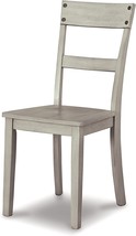 Dining Chairs, Modern Farmhouse Weathered Wood, 2 Count, Gray, By Ashley Loratti - £145.43 GBP