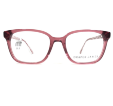 Draper James Eyeglasses Frames DJ1006 512 BERRY Red Purple White 46-16-130 - £44.51 GBP