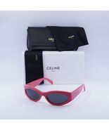 Celine CL40288I MONOCHROMS 74A Shiny Pink/Grey 56-18-130 Sunglasses New ... - $453.81 CAD