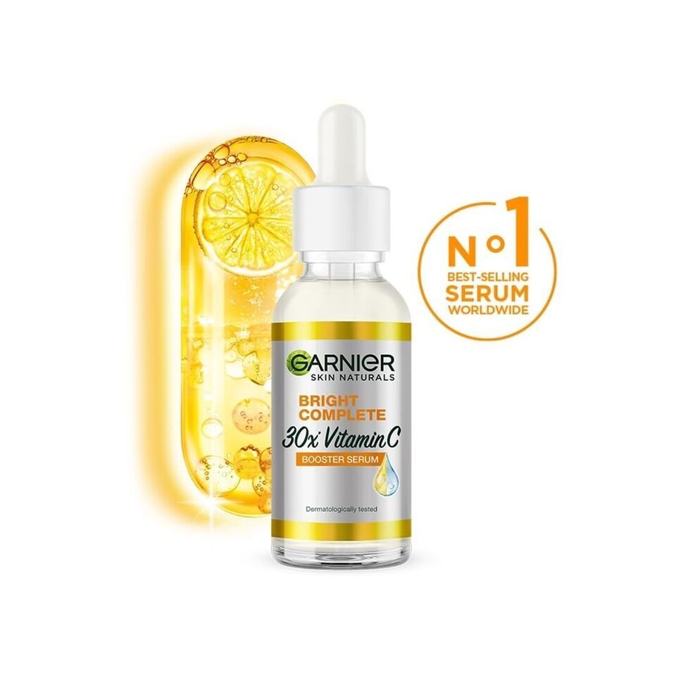 Garnier Skin Naturals, Bright Complete 30X Vitamin C Booster Face Serum 30ml - £12.21 GBP