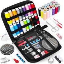 MIXCOOL Sewing Kit for Adults, Beginners, Needle and Thread Kit, Portable  - $18.17