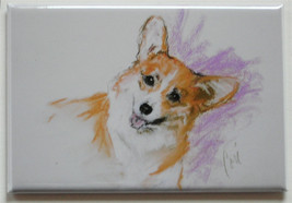 Corgi Dog Art Magnet Solomon - £5.09 GBP