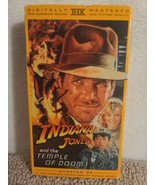 Indiana Jones and the Temple of Doom (VHS, 1989) - £4.65 GBP