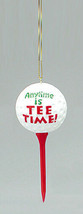 KURT S. ADLER &quot;ANYTIME IS TEE TIME&quot; GOLF BALL &amp; TEE GOLF CHRISTMAS TREE ... - $9.88