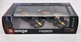 Burago 1 Max Verstappen Sergio Perez Red Bull Racing RB19 1/43 Formula 1... - $39.59
