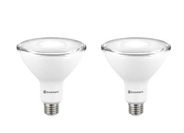 EcoSmart 90Watt Replacement PAR38 Dimmable LED Light Bulb, Daylight, 4 Bulbs - £45.52 GBP