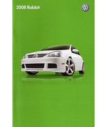 2008 Volkswagen RABBIT sales brochure catalog US 08 VW Golf - £6.27 GBP