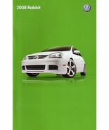 2008 Volkswagen RABBIT sales brochure catalog US 08 VW Golf - £6.27 GBP