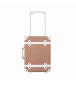 Olli Ella See-Ya Suitcase Kids Rolling Luggage Peach Pink - $70.00