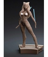 Unpainted Ahsoka tano Figurine 9.5 in tall Garage kit free shipping - $64.00