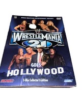 WWE WrestleMania 21 (2005) Goes Hollywood DVD 3-Disc Set - Pre-Owned - £6.19 GBP