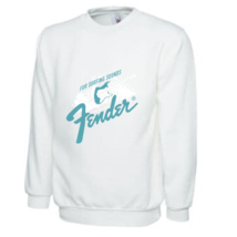 Fender Men's White Sweatshirt - $30.99