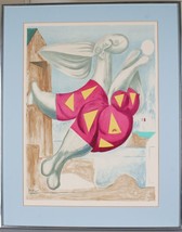&quot;Bather with Beach Ball&quot; Reproduction Print by Pablo Picasso 30&quot; x 24&quot; Framed - £204.69 GBP