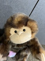 Folkmanis Folktails Baby Monkey Chimp Zoo Hand Puppet Plush Long Tail - $17.77