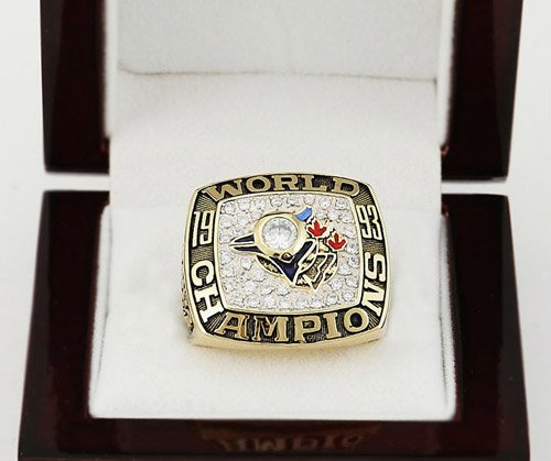 MLB 1993 TORONTO BLUE JAYS WORLD SERIES CHAMPIONSHIP RING for Men&#39;s Fash - $56.93