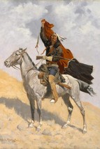 An item in the Art category: The Blanket Signal by Frederic Remington Western Giclee Art Print + Ships Free