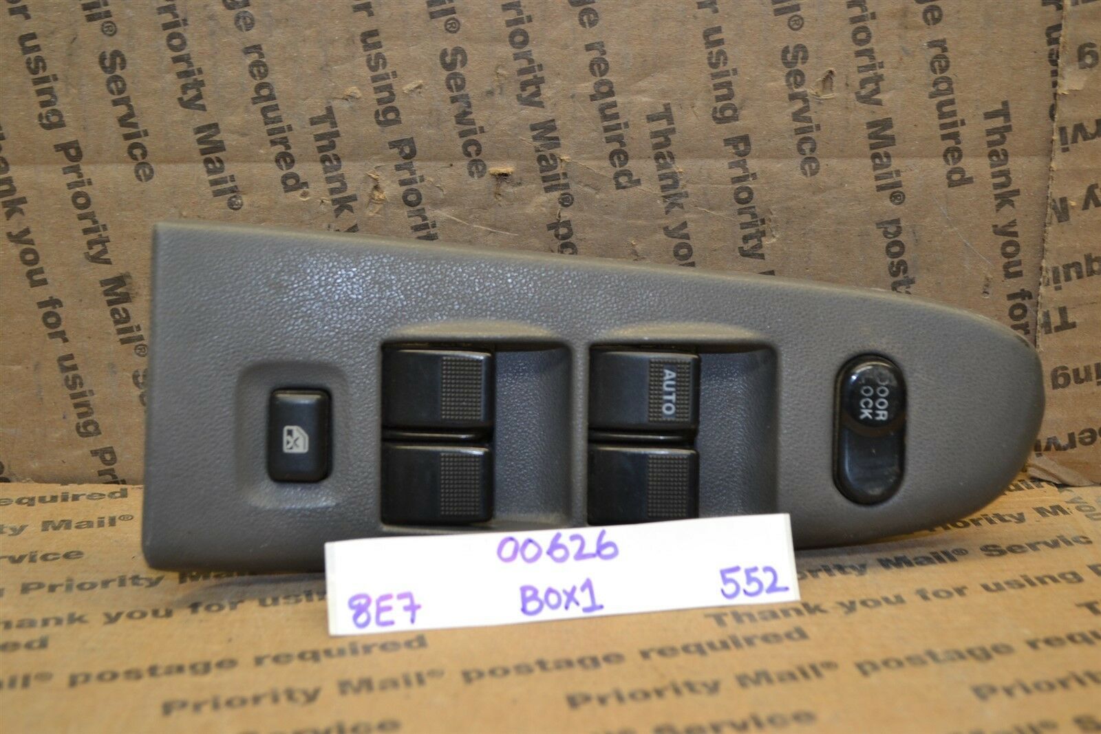 1998-2002 Mazda 626 Master Switch OEM GG2A66350 Door Window Lock Box 1 5... - $7.99