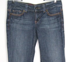 Guess 81 Jeans Women&#39;s Size 30 Dark Wash Denim Stretch Style Y64E5096 - £18.58 GBP